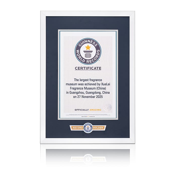 GUINNESS WORLD RECORDS THE LARGEST FRAGRANCE MUSEUM